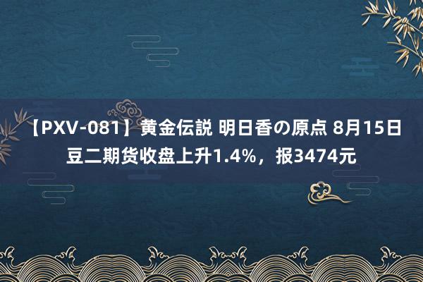 【PXV-081】黄金伝説 明日香の原点 8月15日豆二期货收盘上升1.4%，报3474元